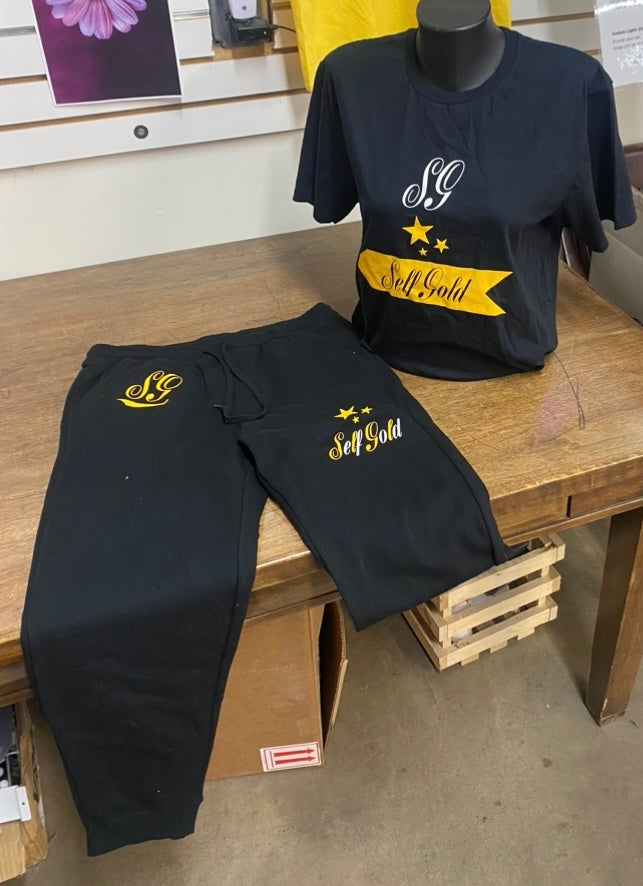 Black SG Sweatpants