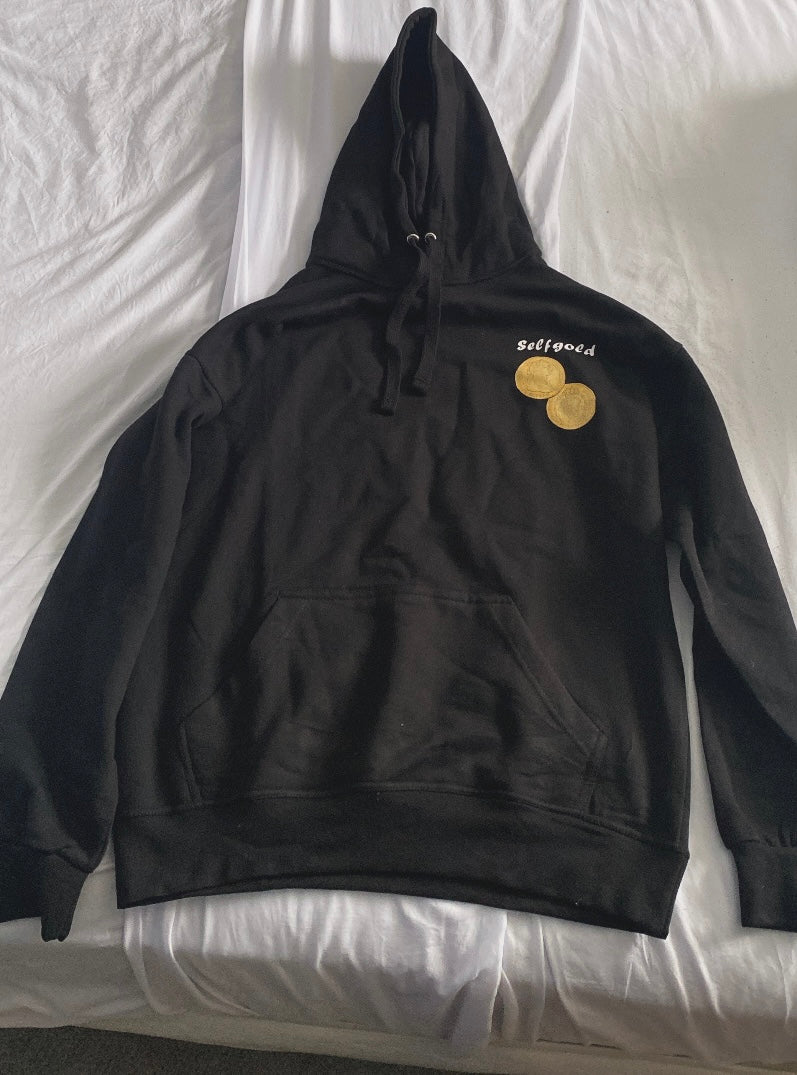 Black SelfGold Hoodie