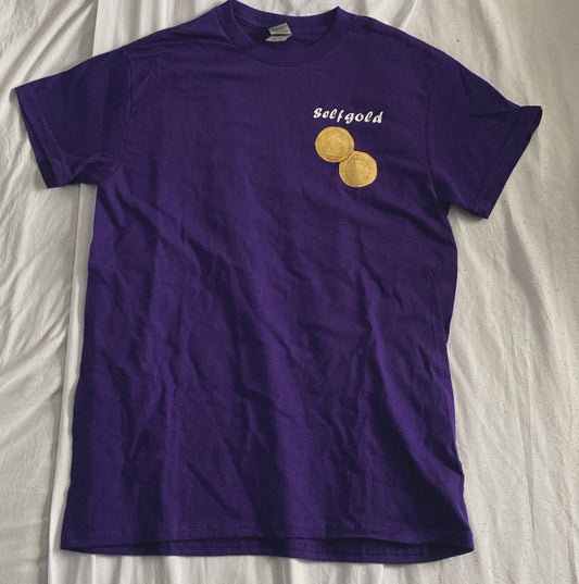 Purple SelfGold Tee