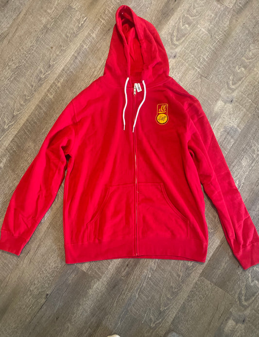 SG Red Zip Up